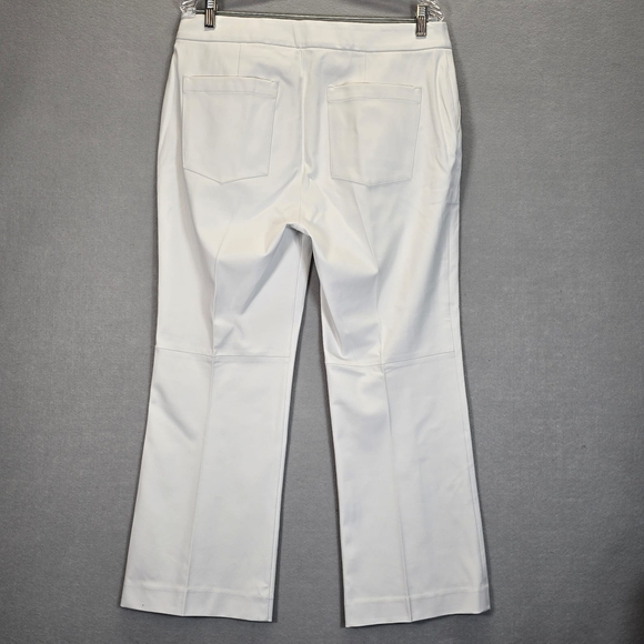 SPANX On-The-Go Kick Flare Pants Classic White -  XLarge - Picture 2 of 12